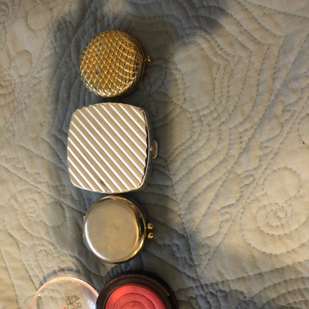 Old Compacts and rouge